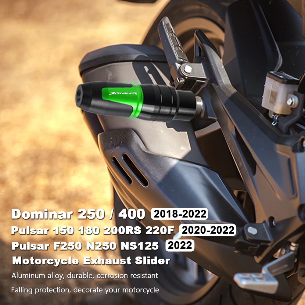 ตัวเลื่อนไอเสียรถจักรยานยนต์สําหรับ Bajaj Dominar 250 400 Pulsar 200RS 150 220F 180F F250 N250 NS125