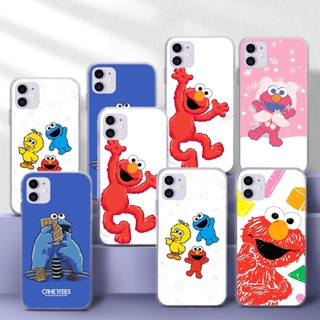 เคสโทรศัพท์มือถือแบบนิ่ม TPU ใส ลายเอลโม่น่ารัก 50A สําหรับ Redmi 6 6A 7 7A 8 8A 9 9A 9C 9T