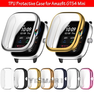 เคสป้องกัน TPU สําหรับ Amazfit GTS4 Mini สมาร์ทวอทช์ กันชน ป้องกันหน้าจอ สําหรับ Amazfit GTS 4 Mini เคสนิ่ม