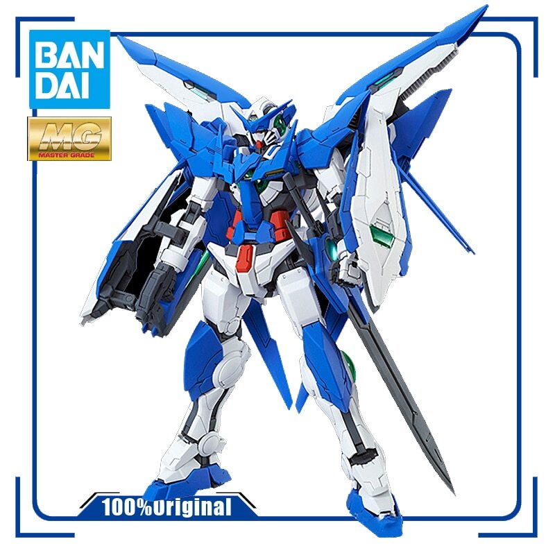 BANDAI PB MG 1/100 PPGN-001 Amazing Exia Gundam Assembly Plastic Model Kit Action Toy Figures Gifts
