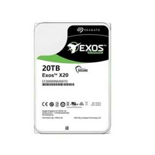 Seagate Exos ฮาร์ดไดรฟ์ภายใน X20 20TB ST20000NM007D HDD SATA 6Gb/s 7200 RPM 3.5 นิ้ว