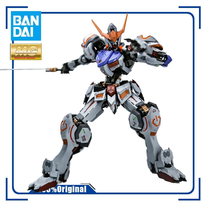 BANDAI MG 1/100 Gundam Barbatos Asw-g-08 Fourth Form Pre Coating Color Modification Assembly Site Model Action Toy