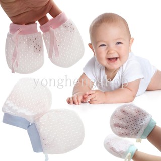 ถุงมือตาข่าย ระบายอากาศ ป้องกันรอยขีดข่วน พร้อมสายรัดยืดหยุ่…