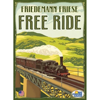 Free Ride บอร์ดเกมแท้ คู่มือภาษาอังกฤษ