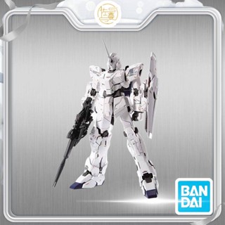 [Spot] Spot Bandai ของแท้ MG1/100 Unicorn Gundam Ver.ka Card Edition UnicornRX-0  art toy Figure model