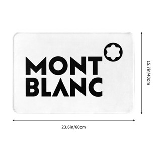 ใหม่ พร้อมส่ง พรมเช็ดเท้า ผ้าสักหลาด ลาย Mont Blanc (1) กันลื่น ดูดซับน้ําได้ดี แห้งเร็ว 16x24 นิ้ว สําหรับห้องน้ํา ห้องนั่งเล่น โซฟา ห้องนอน โต๊ะกาแฟ