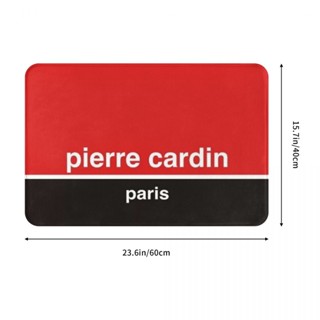 ใหม่ Pierre Cardin (2) พรมเช็ดเท้า ผ้าสักหลาด กันลื่น ดูดซับน้ําได้ดี แห้งเร็ว สําหรับห้องน้ํา ห้องนั่งเล่น โซฟา ห้องนอน 16x24 นิ้ว พร้อมส่ง