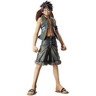 Luffy ของแท้ JP แมวทอง - Grandline Men Banpresto [โมเดลวันพีช]