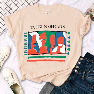 เสื้อยืด พิมพ์ลาย Talking Heads