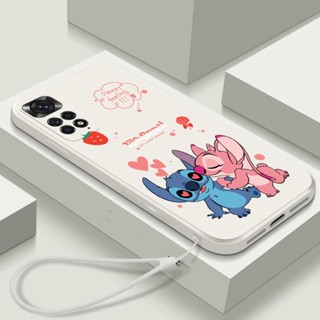 เคสโทรศัพท์มือถือ Tpu กันกระแทก ลายการ์ตูน Stitch น่ารัก สีฟ้า สําหรับ Redmi Note 7 K40 Gaming K50 Ultra K60 Pro 10 5G 2022 Xiaomi Mi 12 Pro 10T Lite