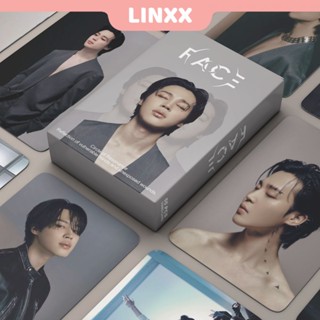 Linxx โปสการ์ด อัลบั้มรูปศิลปินเกาหลี BTS JIMIN FACE 55 ชิ้น