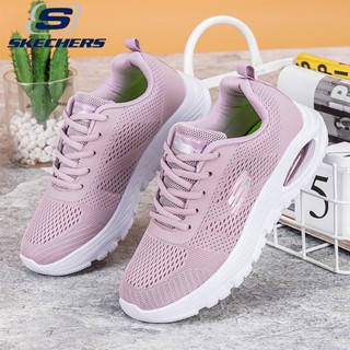 พร้อมส่ง Skechers_ รองเท้าผ้าใบ ข้อสั้น แบบผูกเชือก สําหรับผู้หญิง