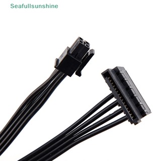 Seaf&gt; สายเคเบิลพาวเวอร์ Mini 4Pin เป็น SATA อินเตอร์เฟส SSD สําหรับ Lenovo 510S 510A M410 M415 M610