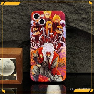 เคสโทรศัพท์มือถือแบบแข็ง กันกระแทก ลายอนิเมะ Jiraiya Payne สีวาว สําหรับ iPhone 14 13 12 11 Pro Max mini XS XR X 7 8 Plus+SE 2020