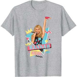 HUEเสื้อยืดแขนสั้น พิมพ์ลายการ์ตูนอนิเมะ Hannah Montana 90s นําเข้า พรีเมี่ยม แฟชั่นสําหรับเด็กผู้ชาย และผู้หญิง 1 2 3 4