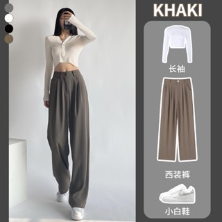 กางเกงขากระบอก Basic pants กางเกงใส่ทำงาน กางเกงใส่ไปเที่ยว กางเกงตะขอ SC1825