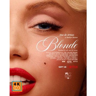 หนัง DVD ออก ใหม่ Blonde (2022) บลอนด์ (เสียง ไทย/อังกฤษ | ซับ ไทย/อังกฤษ) DVD ดีวีดี หนังใหม่