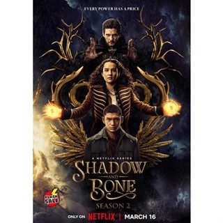 DVD ดีวีดี Shadow and Bone Season 2 (2023) ตำนานกรีชา ปี 2 (8 ตอน) (เสียง ไทย /อังกฤษ | ซับ ไทย/อังกฤษ) DVD ดีวีดี