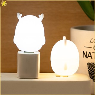 [LBE] Mini Deer Usb Led Night Light Wireless Night Light โคมไฟข้างเตียงนอนสำหรับเด็ก Gift