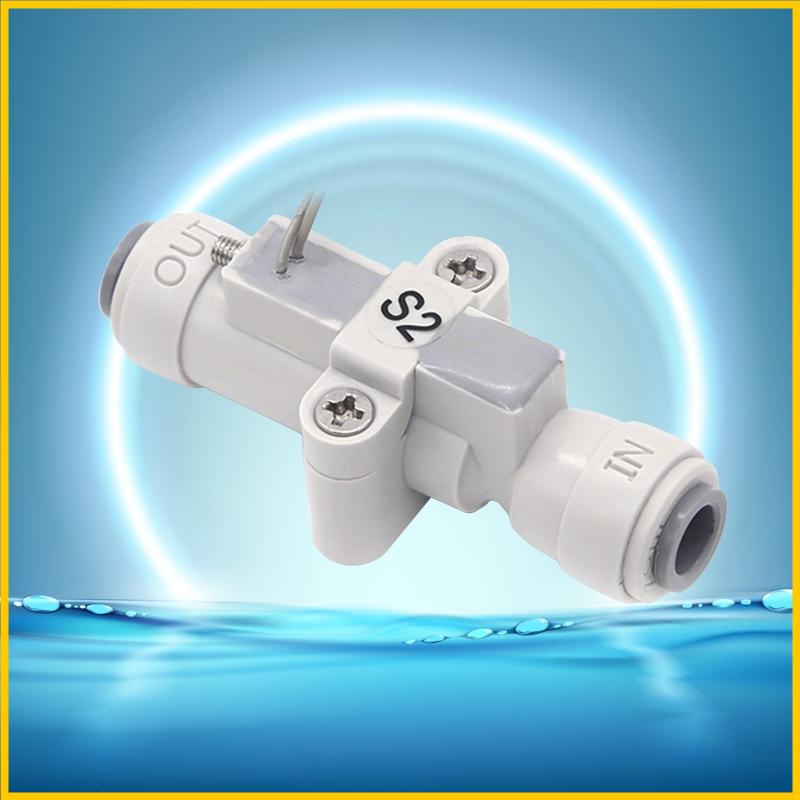 Avejjbaey G1/4" Water Flow Sensor Switch Flow Meter ปกติเปิดใช้สําหรับเครื่องกรองน้ํา