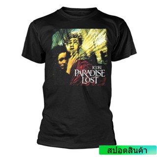 TOP CTเสื้อยืดสีดำ เสื้อไม่ต้องรีด เสื้อยืด พิมพ์ลายอัลบั้ม Paradise Lost Icon Diy สําหรับผู้ชาย oversized