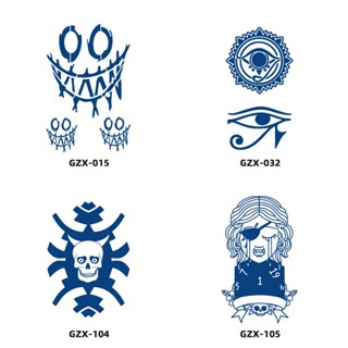 สักกันน้ำ15วัน รอยสักสัญลักษณ์ รอยสักน้ำผลไม้ Tattoo Sticker กึ่งถาวร ติดทนนาน กันเหงื่อ