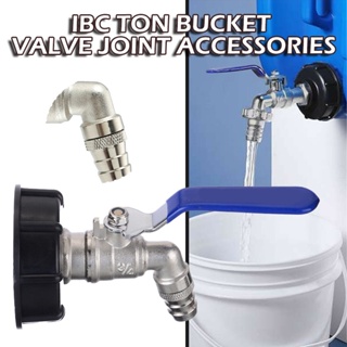 New 1pc IBC Tank Adapter 3/4" With Outlet Faucet For 1000L Container Tank Barrel