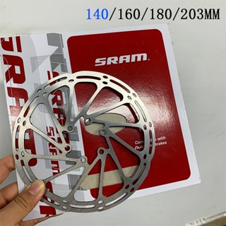 Sram ใบดิสก์ 140 มม. 160 มม. 180 มม. 203 มม. จานเบรคจักรยาน สําหรับจักรยานเสือภูเขา