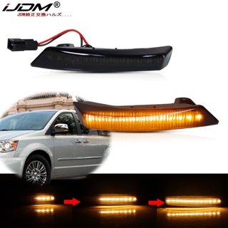 หลอดไฟเลี้ยว LED สีเหลืองอําพัน สําหรับ 08-16 Chrysler Town Dodge Grand Caravan