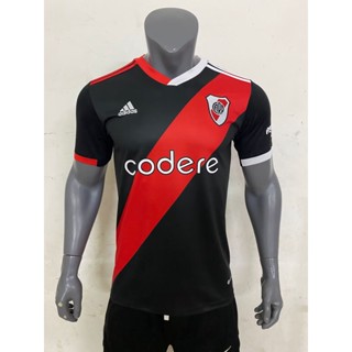 เสื้อกีฬาแขนสั้น ลายทีมชาติฟุตบอล River Plate third Jersey 2023 2024 ชุดเหย้า สําหรับผู้ชาย