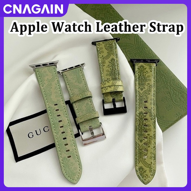 Cnagain สายนาฬิกาข้อมือหนังแท้ แบบเปลี่ยน สําหรับ Apple Watch Bands 49 มม. 45 มม. 41 มม. 38 มม. 42 มม. 44 มม. 40 มม. Watch Series 8 7 6 5 4 3 2 1