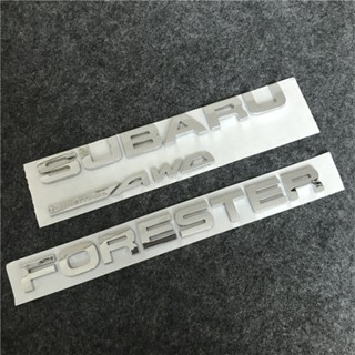 สติกเกอร์โลโก้รถยนต์ SUBARU FORESTER Dedicated FORESTER SUBARU AWD