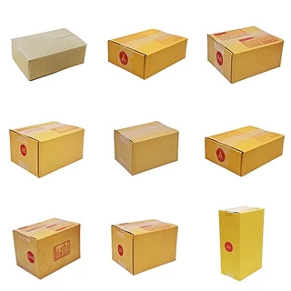 (100ใบ) กล่องพัสดุ กล่องไปรษณีย์ ฝาชน พิมพ์จ่าหน้า กล่องกระดาษ เบอร์ A,AA,2A,0+4,0,00,B,2C,E,2E,D,BH,C,CD