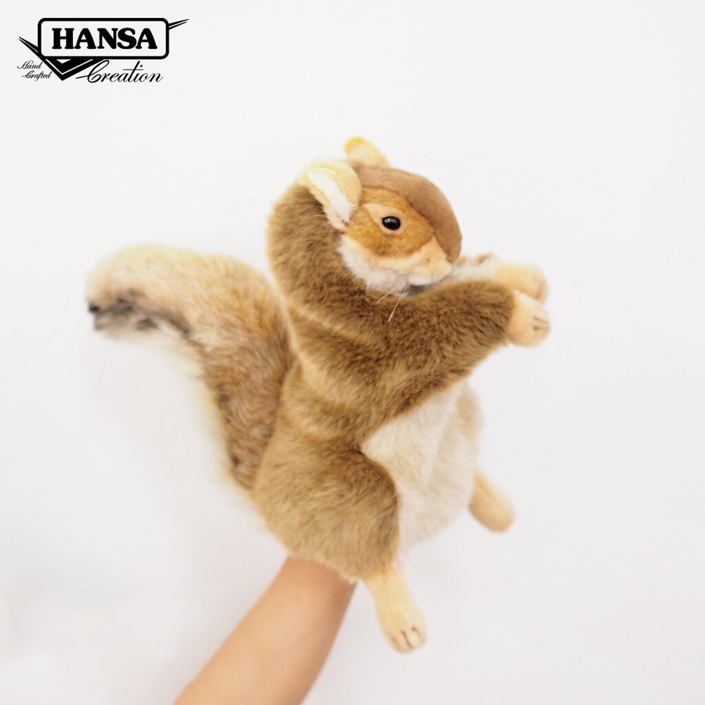 7162 ตุ๊กตามือ กระรอก Red Squirrel Puppet