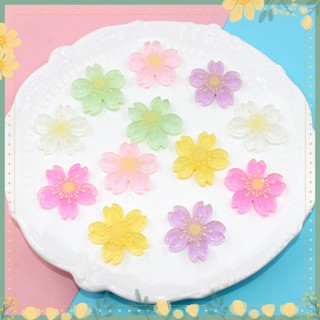 Yz- กาวติดเคสโทรศัพท์ อเนกประสงค์ ลายดอกซากุระ อุปกรณ์เสริม DIY 10 ชิ้น