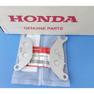 ผ้าดิสเบรคหลังแท้HONDA wave125x,CT125,CBR150Rปี2004รุ่นคาร์บู อะไหล่แท้ศูนย์ HONDA(06435-KPP-902)1ชิ้น