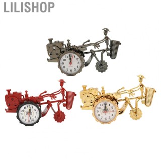 Lilishop Alarm Clock Desktop Clock Small Compact for Bedroom