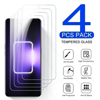 4PCS Full Tempered Glass Realmi GTNeo 5 Glass For Realme GT Neo 5 Neo5 5G 6.74" Screen Protectors Explosion-Proof HD Film Cover