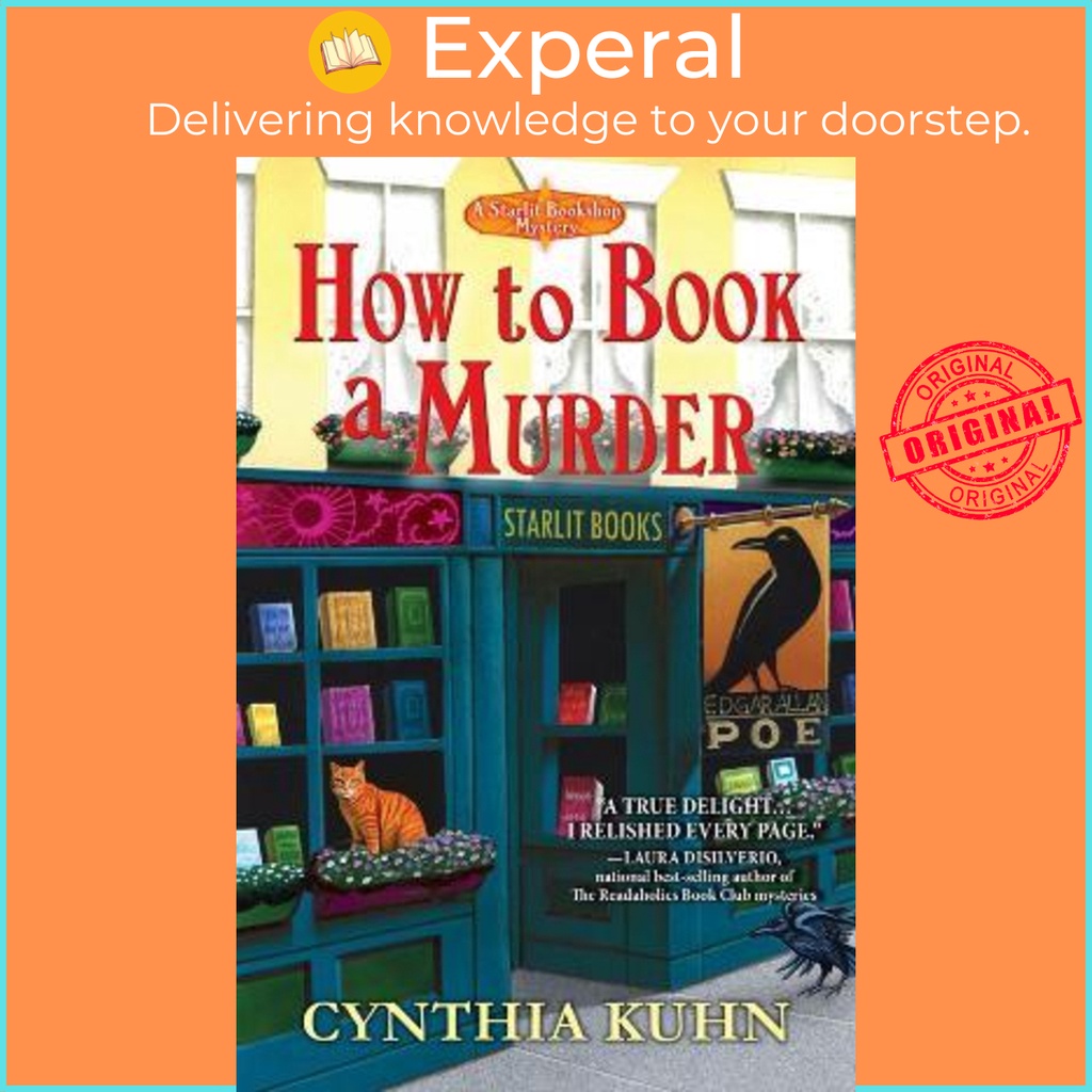 How To Book A Murder โดย Cynthia Kuhn (ฉบับสหรัฐอเมริกาปกอ่อน)