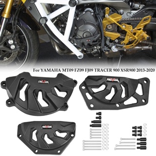 Ljbkoall MT-09 FZ-09 เคสป้องกันเครื่องยนต์รถจักรยานยนต์ สําหรับ YAMAHA MT09 MT 09 TRACER 900 XSR900 2013-2020