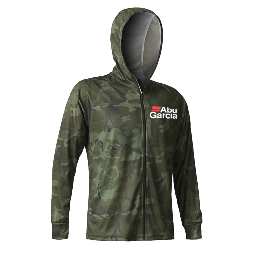 เสื้อฮู้ดแขนยาว ป้องกันรังสียูวี แบบแห้งเร็ว ไซซ์ S - 5XL สําหรับตกปลา