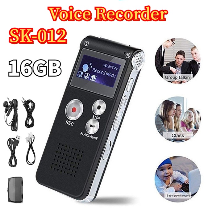 COD! เครื่องอัดเสียง/เครื่องบันทึกเสียงพกพา GH609 Digital Voice Recorder 32GB มีสินค้าพร้อมส่งจ้า