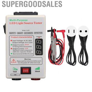 Supergoodsales TV Backlight Tester High Low Current Gear Soft Start Safe  Lamp Bead Test Tool with AC Switch 85‑265V