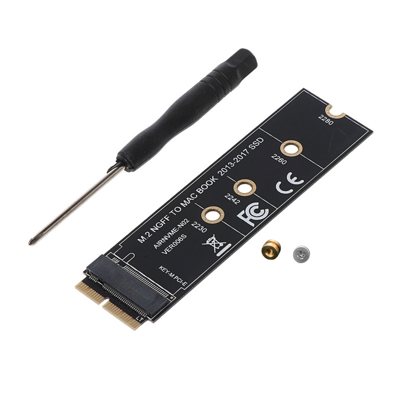 R * 2013 - 2016 Mac-Book Air สําหรับ SSD สําหรับ M 2 PCIE สําหรับคีย์สําหรับ M อะแดปเตอร์ C