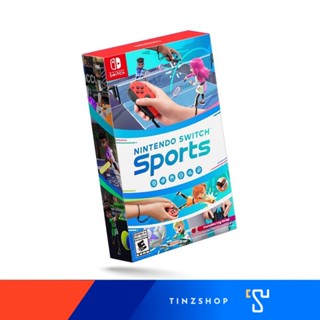 [เกมสนุก ขายดี] Nintendo Switch Game Sports เกมนินเทนโด้ สวิทซ์ สปอร์ต เกมกีฬา แถมสายรัดขา ในกล่อง เกมขายดีปี2022