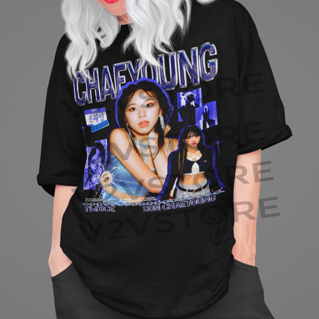 Chaeyoung Twice เสื้อยืด สําหรับทุกเพศ
