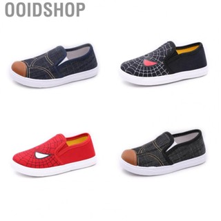 Ooidshop Children Canvas Shoes Soft Sole Breathable Strong Toughness Casual Slip On Shoes for Kids