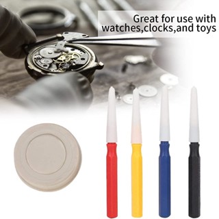 Decorated Watch Oiler Set ถ้วยน้ำมัน 4 ชิ้น ปากกาน้ำมัน ขนาดปลายต่างๆ Repairing Accessory