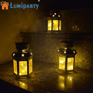 Lumiparty โคมไฟ Led พลังงานแสงอาทิตย์ สไตล์วินเทจ สําหรับแขวนตกแต่งสวน ระเบียง กลางแจ้ง