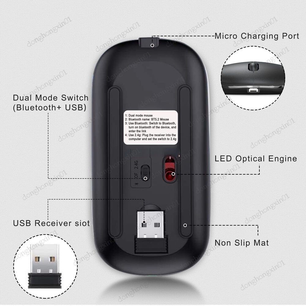 เมาส์บลูทูธไร้สาย สําหรับแท็บเล็ต Huawei Matepad Air SE 10.4 Pro 11 10.8 12.6 T10 T10S MediaPad T5 M5 Lite 10.1 M6 honor V6 V7